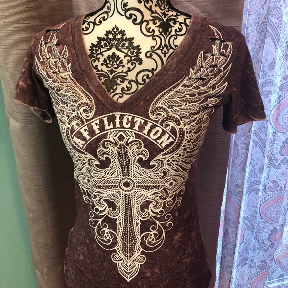 Tops - Affliction Women’s T - Shirt